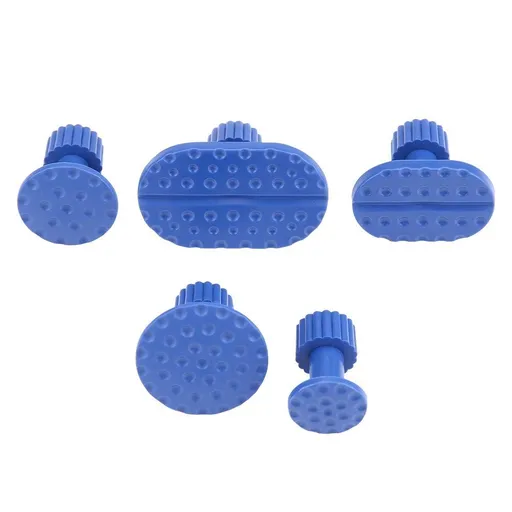 Car Dent Repair Tool, 5 Pcs Nylon Blue Multifunction Car Paintless Dent Remover Pulling Tabs for Repair Tools Puller Tabs