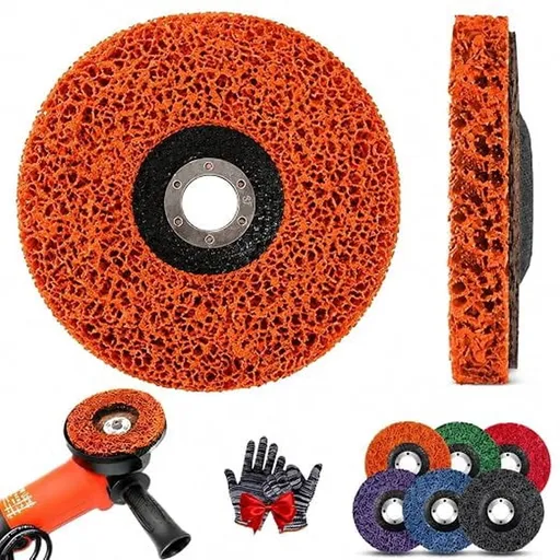 Diamond Multi-Function Grinding Disc for Angle Grinder, Saw Blades Open Web Structure Strip Discs Stripping Clean Remove Paint Rust Welds from Metal Wood Polishing Aluminum Iron