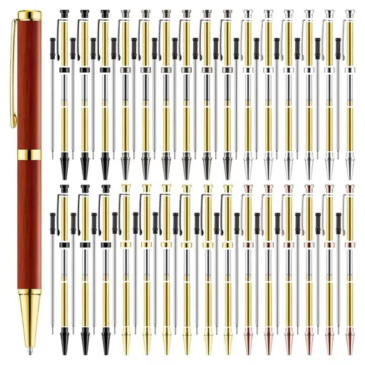 30 Piece Slimline Pen Kit Wood Turning Twist Pen Kit Mixed Color