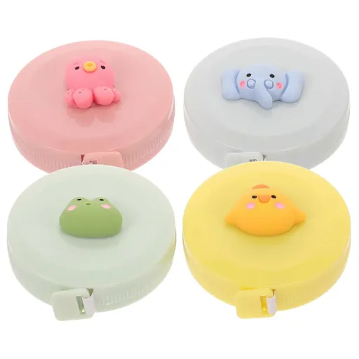 4pcs Body Measuring Tape Retractable Flexible Tape Measure for Body and Tailor