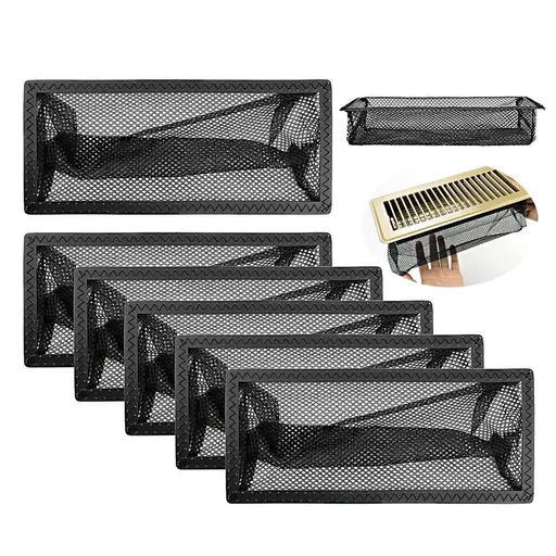 8 Pack Floor Register Vent Filter Covers, 4 x 10 in
