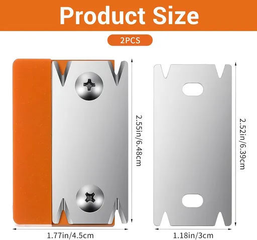 Xindojuz Edge Banding Trimmer & 1 PCS Replacement Blade, Mini Edge Banding Cutter Machine for Woodworking Tools, Hand Edges Corner Planer Bander for Deburring Chamfering and Trimming