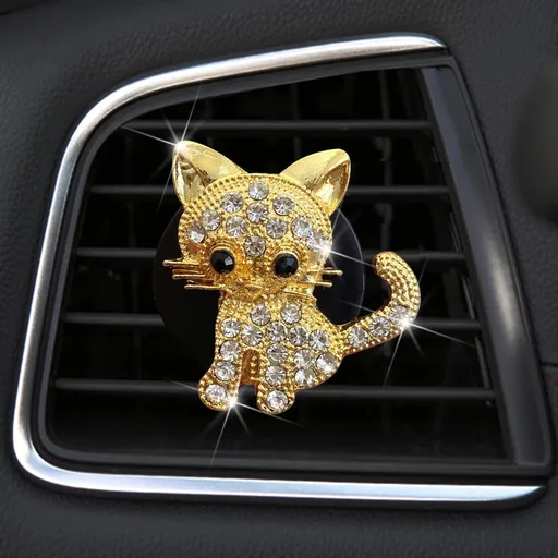 Bling Rhinestone Car Air Vent Clip,Car Air Freshener Vent Clips,Car Air Conditioning Outlet Clip Decorative,Bling Car Accessories Car Interior Decoration Charm,Cute Car Decor
