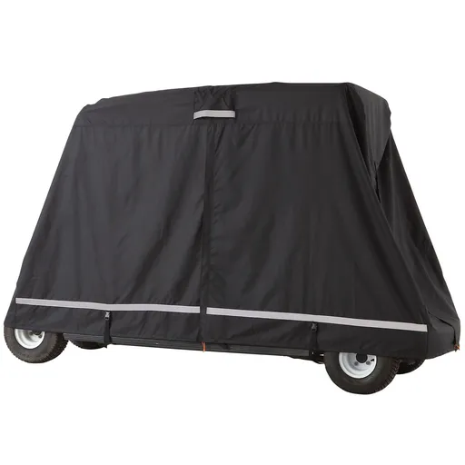 4 Passenger Golf Cart Cover 600D Polyester Waterproof Cover Universal Fits