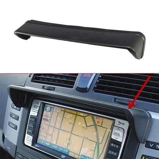 Universal Car GPS Sun Shade Visor Cover Anti Glare Shield 7 to 8 Inch Black