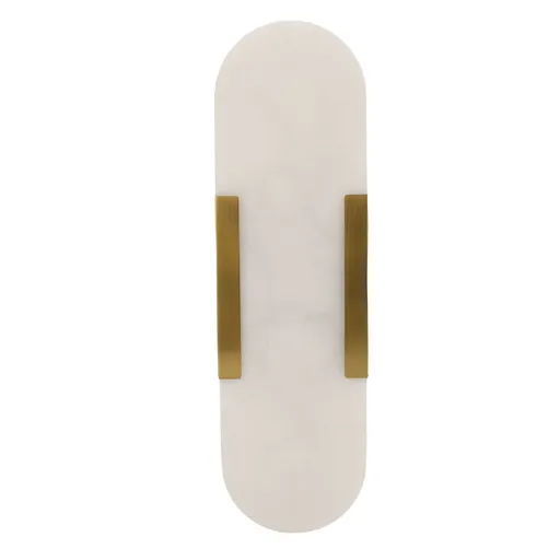 Marble Wall Lamp Modern Unique Patterns 3000k Warm Light Vanity Light for Dining Rooms Living Rooms Kitchens Hallways