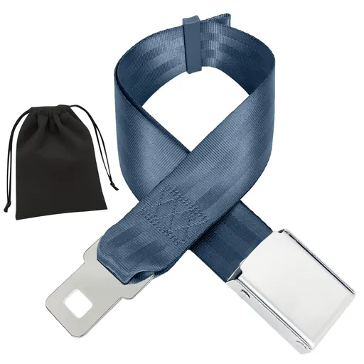 Airplane Belt Extender, Seatbelt Extender eatbelt Extender Adjustable for Airlines (Blue)