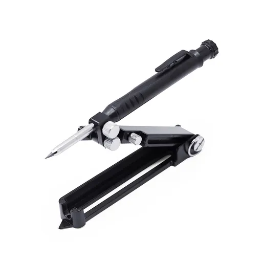 Woodworking Graffiti Tools - Graffiti Measuring Aluminum Pencils, DIY Markers with Deep Holes, Adjustable Gauges