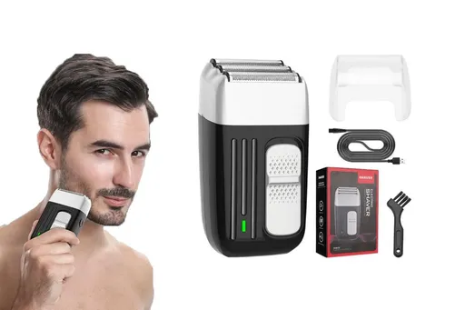 Electric Razor Electric Shaver for Men with 3-Blade Hair Beard Upgraded Foil Shaver USB Rechargeable Wet & Dry