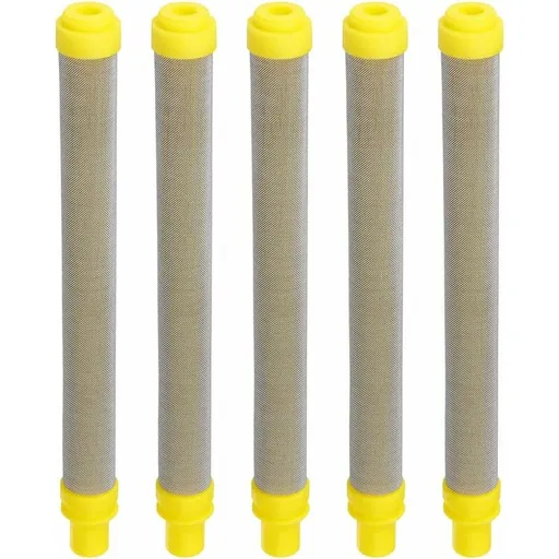 5 pcs 100 Mesh Filters For Wagner Airless Paint Spray Guns Stainless Steel Filter Elements For Wagner Airless Paint