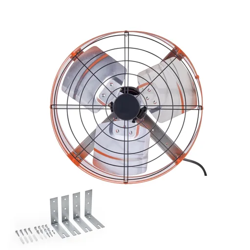 380 mm Gable Mount Fan 1650 CFM Attic Vent Fan with Adjustable Thermostat