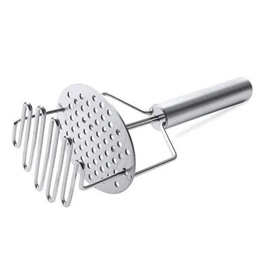 Stainless Steel Potato Masher Double Layer Potato Ricer Kitchen Potato Presser Hand Mashed Potato Maker