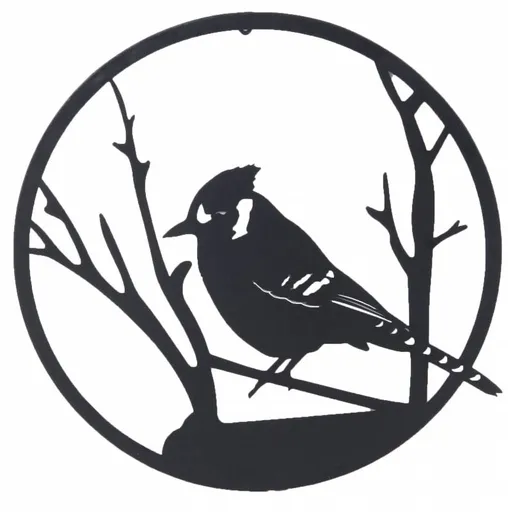 Bird Metal Wall Art 60cm