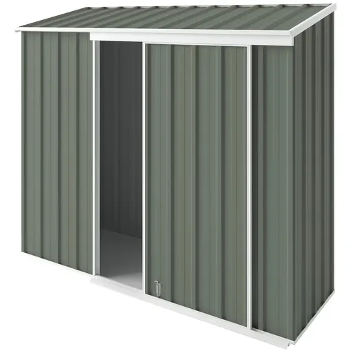 Narrow slider 2.25 x 0.78m mist green