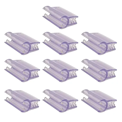 10 Pcs Gridwall Label Holder Clips, Merchandise Sign Display Holder Stands for Retail Display