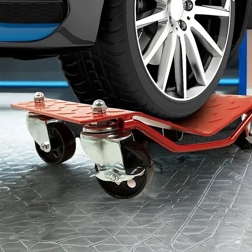 Auto Dolly Car Dolly Wheel Tire 12"x16" Skate 6000lb Repair Slide Set of (4)