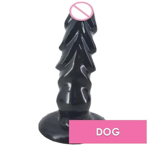 House Of Dasein Monster Werewolf Dildo Dong Fantasy Black Deer Large - Black - Dog Dildo F57