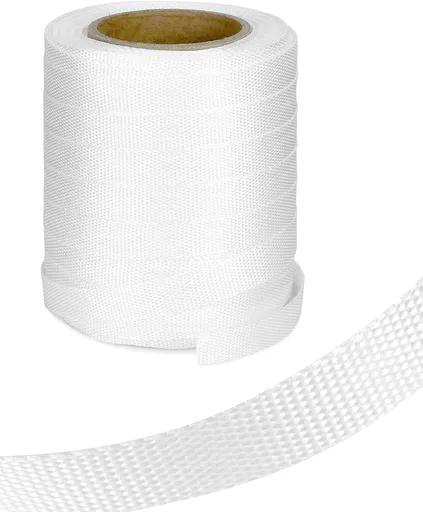 3/4" x 250' Woven Polyester Cord Strap – Strong 2400 lb Strength for Pallet, Bundling & Packaging