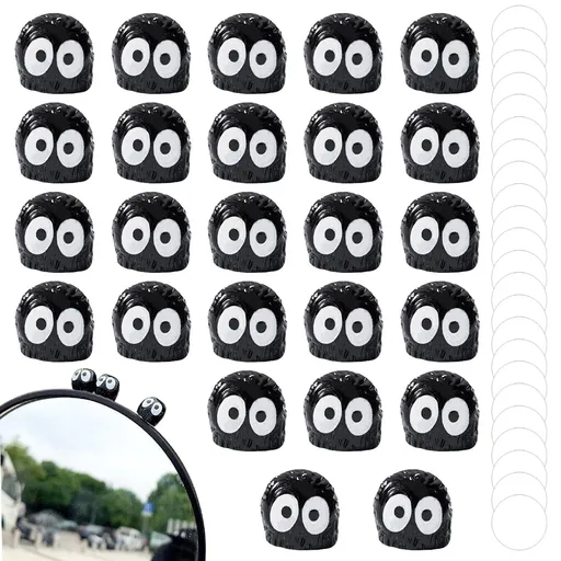 25Pcs Cute Soot Sprite for Car Interior Decoration Car Rearview Mirror Accessories Funny Dashboard Car Decor Cute for Car Mirror