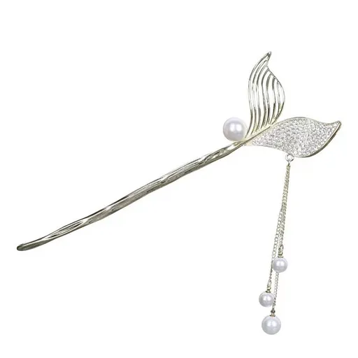 Hairpin Retro Hair Vintage Hair Chinese Hair Pin Hair Clip Metal Hair Stick Metal Chopsticks Dangle Hair Chopsticks Hair(2pcs)