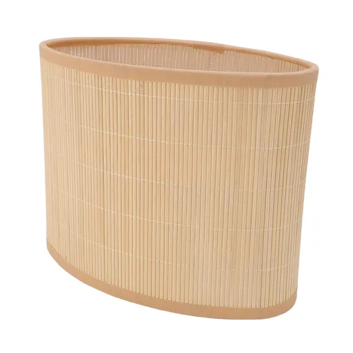 Oval Boho Lamp Shade E27 E14 Lampshade Replaceable Accessory for Pendant Light Floor Lamp