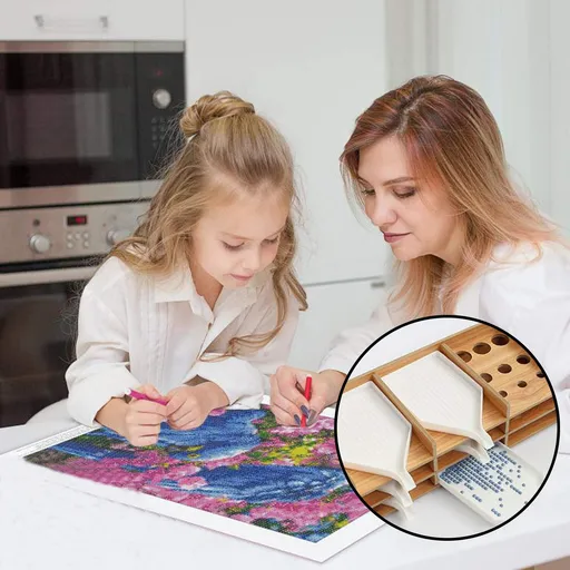 DIY Diamond of Painting Accessories Stitch Tool Kits for DIY Diamond Painting Art DIY drill sorting rack (12 Tray)