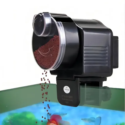 Automatic Fish Feeder for Fish Tank, Aquarium Auto Turtle Food Dispenser for Vacation Weekend Aquarium Fish Tank Automatic Food