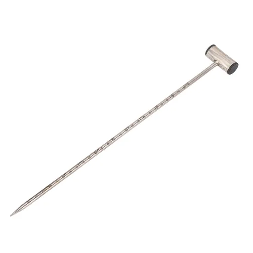 14inch Soil Probe Humidity Meter Soil Sample Probe Stainless Steel Soil Probe Rod for Garden Plant Farm T Shaped Handle