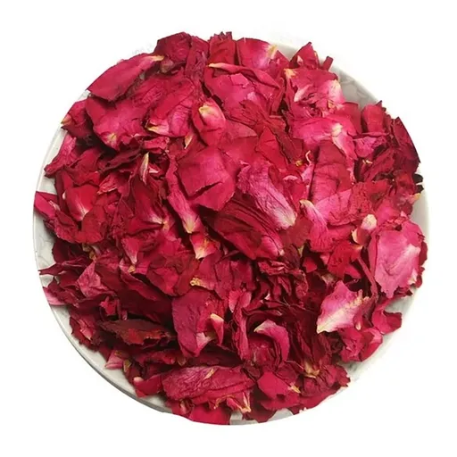 MODANU 150g Natural Dried Rose, Petals Real Flower Dry Red Rose Petal for Foot Bath Body Bath Spa Wedding Confetti Home Fragrance DIY Crafts Accessories