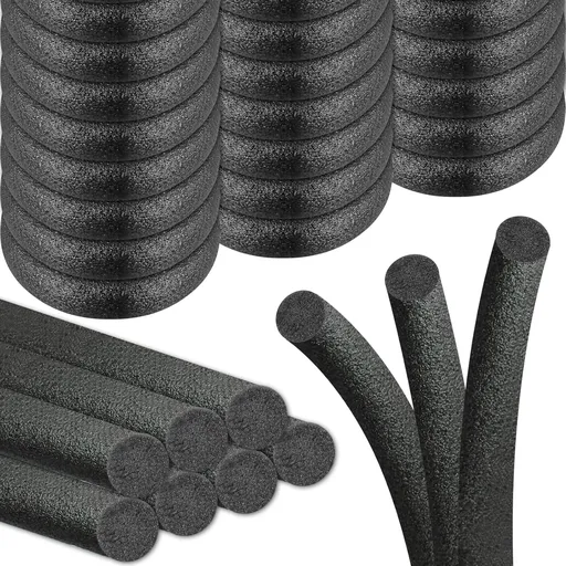 Foam Backer Rod for Gaps Concrete Crack Filler Joints Foam Gap Filler Caulk Saver Backing Rod Filler Rope Concrete Joint Filler (2 Inch x 6.5 Feet)