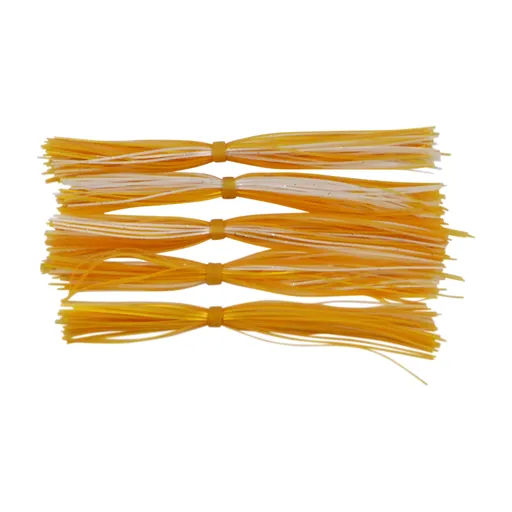 Dekoi Chatterbait Lure Skirts, Gold Shine