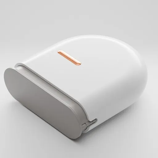 Portable Ventilated Retainer Case, Orthodontic Invisible Braces & Denture Storage Box With Tool Compartment—White