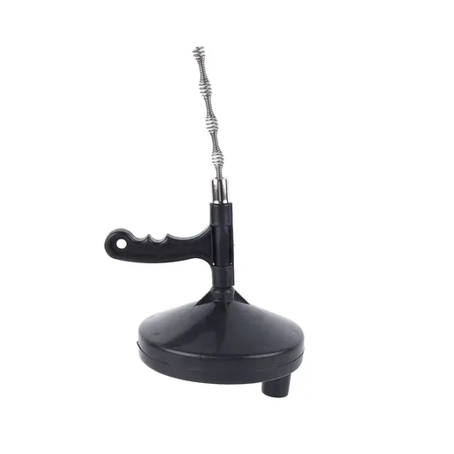 Drain Pipe Blaster Disc Type Manual Spring Powerful Toilet Plunger Remover Tool for Bathroom Kitchen Bathtub
