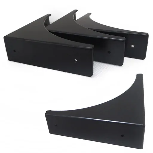 Edge Corner Protectors Decorative Desk Box Safety Guard 4 Piece Black