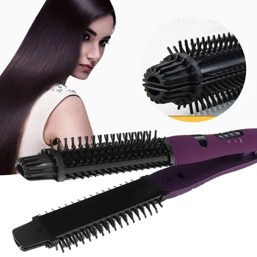 Portable Automatic Wireless Curling Iron Ceramic Hair Curling Tongs, Adjustable Temperature for All Hair Curling Iron