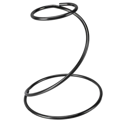 Coffee Dripper Stand Professional Metal Rustproof Sturdy Construction Reusable Pour Over Coffee Station for Home Bar Hotel Black