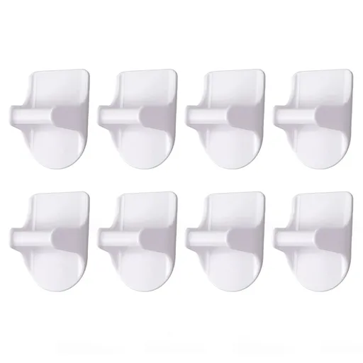 8 PCS Spray Bottle Holder ABS Save Space Strong Adhesive Spray Bottle Hanger for Home Cabinets