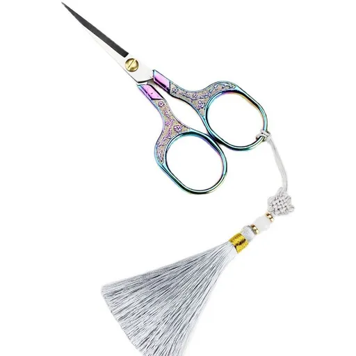 Small sharp scissors Precision Scissors-2 pack,razor Sharp Blade Shears for craft embroidery sewing school office cutting