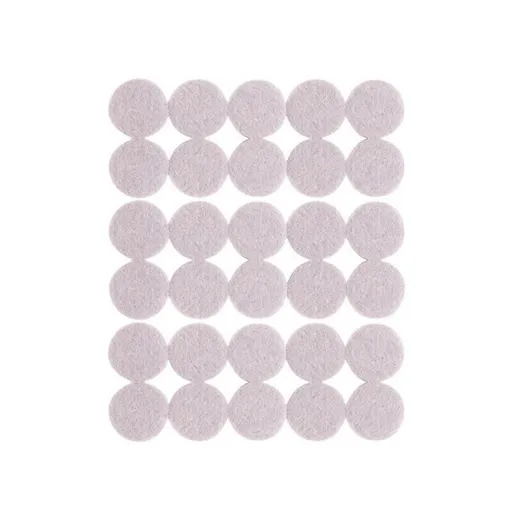 Felt Pad Furniture Floor Protector Pads Self Adhesive Round Heavy Duty - 30PCS
