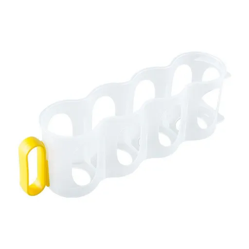 2 Pcs Plastic Portable Soda Can Organizer for Refrigerator Organizer Bins Drink Storage for Fridge Soda Can Holder Refrigerator