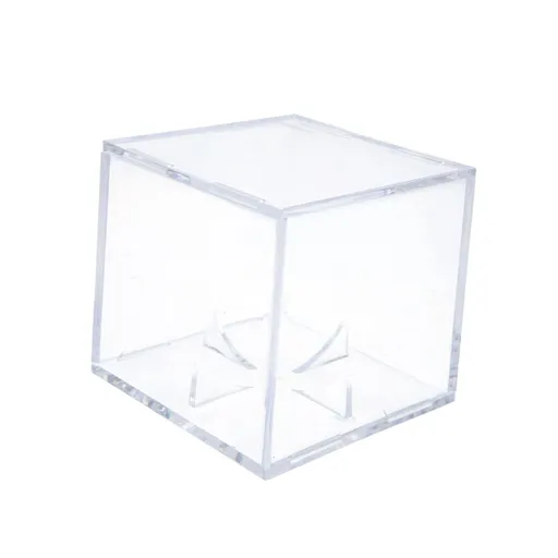 Box Transparent Display Box Softball Supply Trophy Case Display Cases Cube Football Accessories Protector Desktop Decor Baseball