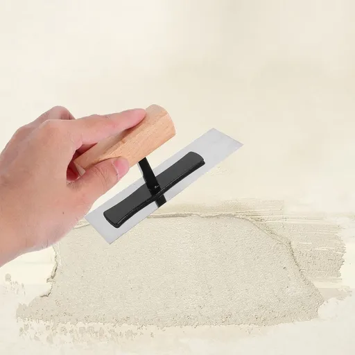 Small Plastering Trowel Smoothing Trowels Multi Wood and Stainless Steel for Artists and DIY Enthusiasts 1Set