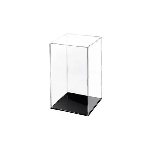 Acrylic Display Case Clear Box Dustproof Large Self-Install Cars Trucks - 18.3x14.4x37.2CM