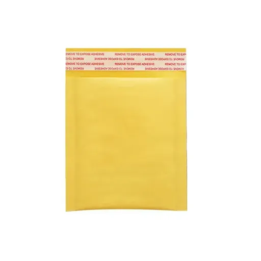 25PCS Poly Bubble Mailer Yellow Colour Multi-Size Plastic Padded Bag - 25PCS-13*23CM