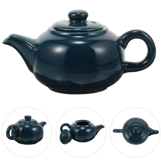 Elegant Porcelain Ceramic Teapot for Loose Leaf Tea Brewing, Stylish and Tea Making Pot