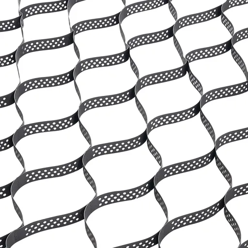 Gravel Grid, 2 Inch Depth, 32.81 x 9.84 FT / 10000 x 3000 mm, 1880 LBS Per Sq ft Grass Ground Retainer, Permeable Geo Grids Driveway Stabilization, for Garden, Patio, Walkway, RV Parking Slopes