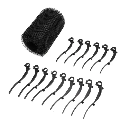 Plastic Gutter Guard Mesh Roll Prevents Clogging Water Pipe Leaf Filter Gutter Guard Netting for Drainage Systems