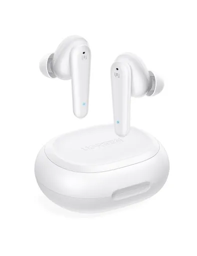 True Wireless Earbuds 4-Mics Bluetooth 5.0 6mm Graphene Drivers White