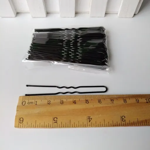 U Shaped Hair Pins for Buns,50 PCS Hair Pins for Women Hair Styling with Thick Hair-Hair Pins for Buns Ballet Bun Hair Pins