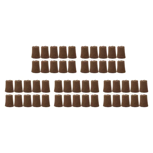 Seedling Block Peat Planting Block for Gardening Soilless Cultivation 50 Piece